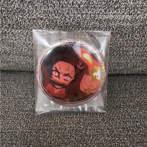 Nezuko Demon Slayer Can Badge Pin - Picture 1 of 2